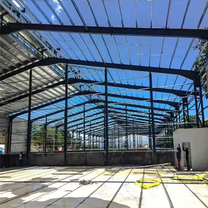 โครงเหล็ก alibaba สำหรับบ้านไร่และโรงรถคลังสินค้าออกแบบโดยใช้ต้นทุนต่ำงานตามสั่งจากจีน - Product Image 5