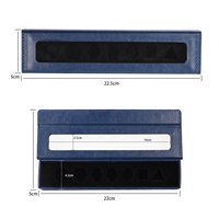 Boîte à dés rectangulaire en cuir PU de qualité supérieure, boîte de rangement magnétique pour un cadeau parfait pour les joueurs