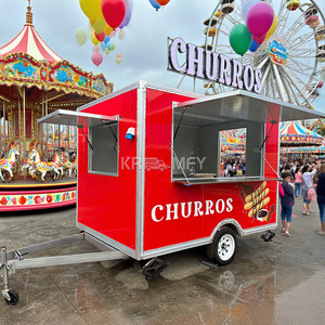 2025 New Design Carts Mobile Stainless Steel Concession <b>Towable</b> Food Trailer For Sale - Product Image 4