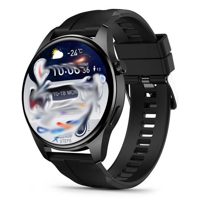 HK4 HERO Men Relojes Inteligentes 1.43 Inch Smart Watch 2033 Wireless Charging Two Watch Band BT Smart Watches