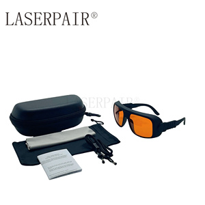 Gafas de Seguridad Láser Laserpair OD7+ 266/355/450/532nm, Gafas Protectoras Láser UV Azul Verde, Plástico con Certificación CE, Anti-Rayones - Product Image 5