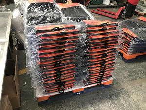 Tappeto con cuscino in gomma in PVC da 4 pz/set universale per porte e tappetini per <span class=keywords><strong>auto</strong></span> - Product Image 6