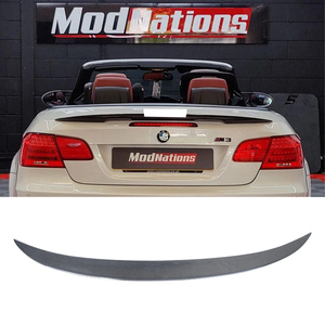 Aileron arrière en fibre de carbone style P pour BMW Série 3 E93 & E93 M3 Cabriolet 2006-2013 - Product Image 1