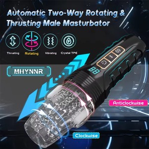 STELLAR PATH Nouveau Masturbateur Masculin Électrique Rotatif et Télescopique à Texture 3D, Vibrateur Automatique et Aspirant, Godet Sexuel - Product Image 2