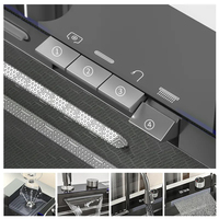 Évier de cuisine intelligent Flying Rain Waterfall, de luxe, avec égouttoir à vaisselle multifonctionnel et grand rangement intégré, fabriqué en Chine