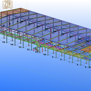 Nhà kho tiền chế kết cấu thép mô đun - Nhà kho lạnh và kho đông với tấm cách nhiệt hiệu suất cao - Product Image 4