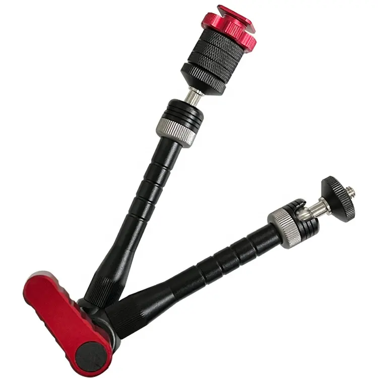 Bauen Sie Ihre eigene Marke 11 ''Magic Arm, Gelenk Magic Friction Arm verstellbar mit/Hot Shoe Mount 1/4'' Stativ schraube