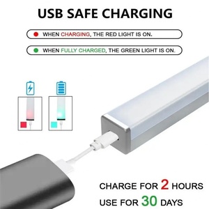 Luz Nocturna LED Inalámbrica con Sensor de Movimiento, Luces LED para Debajo del Gabinete de Cocina, para Dormitorio, Escaleras, Armario - Product Image 6