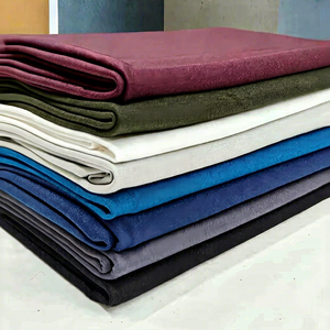 Tela de Poliéster y Algodón Premium de 220 GSM, 60 Pulgadas de Ancho, Textil Elástico en Cuatro Direcciones para Prendas, Uniformes y Ropa - Product Image 1