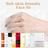 Masque Facial Anti-âge, 1 pièce, soin Facial, Anti-rides, Anti-vieillissement, avec cellules organique, à base de glycines