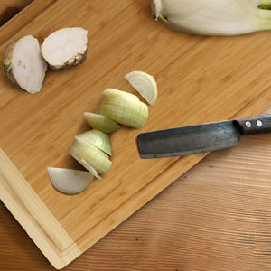 Planche à découper en bambou extra large Planches à découper en bois pour viande <span class=keywords><strong>de</strong></span> dinde BBQ Légumes Fruits Bloc <span class=keywords><strong>de</strong></span> boucher en bois Planche à découper - Product Image 5