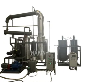 Cheapest Refinery Machine Waste Engine Oil Recycling Plant Black Oil Regeneration To Base Oil