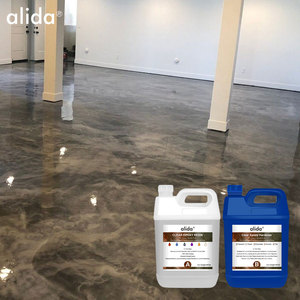 Resina Epoxi Transparente de Alta Calidad de Alida Factory Supply, No Amarillea, Autonivelante, para Proyectos de Adhesivos y Selladores para Pisos - Product Image 5