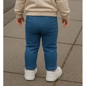 Jeans elasticizzati Adrenaline per ragazzi, vestibilità skinny, pantaloni in cotone elasticizzato lavorato a maglia con 2 tasche, abbigliamento per bambini - Product Image 4