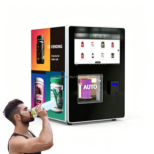 Le distributeur automatique de café le plus vendu avec écran tactile de 18,5 pouces, fonction d'auto-nettoyage et gestion basée sur le cloud - Product Image 1