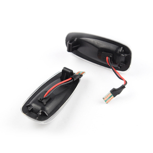 Autodragons Clignotants latéraux dynamiques à LED pour voiture, indicateur de direction fumé pour Classe C W202 W210 S202 C208 Classe E Classe V - Product Image 4