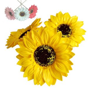 DREA Fabbrica di Yiwu, Vendita all'Ingrosso di Fiori di Sapone <span class=keywords><strong>a</strong></span> Forma di Girasole di Alta Qualità, 8,5 cm, per Bouquet Fai-da-Te - Product Image 6