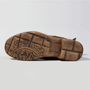 Leather <strong>Boots</strong> <strong>Men</strong> Comfortable Soft Coffee and <strong>Black</strong> Vintage Shoes Genuine Leather <strong>Men</strong> <strong>Boots</strong> - Product Image 6