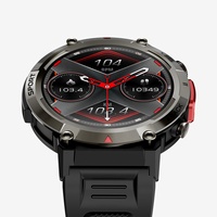 Reloj Inteligente Deportivo para Hombre S100, Pantalla de 1.45 Pulgadas, Llamadas por BT, IP67, Monitoreo de Salud, Linterna, FitCloudPro