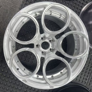 Rines Monobloque Forjados Personalizados para Autos de Pasajeros, Acabado Negro Brillante, para Autos Deportivos <span class=keywords><strong>Lamborghini</strong></span> - Product Image 6