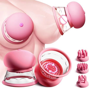 Masajeador de Pezones con Forma de Hongo, Potente Bomba de Succión para Senos, 10 Modos, Vibraciones Inalámbricas, Estimulador para Mujeres, Juguetes Sexuales para Adultos - Product Image 1