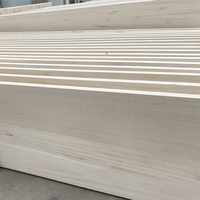 Prix d'usine d'exportation de panneau de paulownia en bois massif de haute qualité en Chine