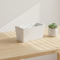 Prix d'usine – Pots de fleurs en plastique, jardinières en résine pour extérieur, conteneurs de jardin, lot de pots carrés de 26 cm, 50 cm, 70 cm