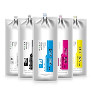 Supercolor High Quality 220ml DTF Pet Film Transfer Dtf <b>Ink</b> Pouch <b>Refillable</b> Empty for MUTOH VALUEJET 628D Printer - Product Image 1