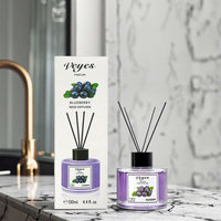 Diffuseur de parfum en verre de 130 ml au chocolat, huile essentielle, arôme longue durée, désodorisant, purificateur d'air, décoration d'intérieur