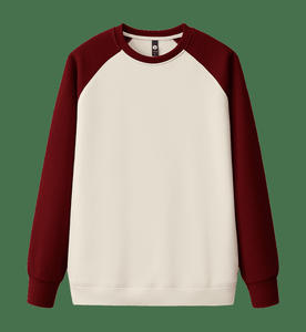 สเวตเชิ้ตคอกลมแขนยาวของผู้ชายเสื้อสเวตเชิ้ตคอกลมแขนยาวผ้าโพลีเอสเตอร์แบบปรับแต่งโลโก้ได้ - Product Image 5