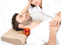 Masseur de cou à 8 boules de massage chauffantes et pétrissantes, design dernier cri, qualité supérieure