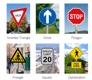 Panneaux de signalisation routière réfléchissants prismatiques haute visibilité, signalisation d'avertissement de construction de taille personnalisée, panneau d'arrêt pour piétons - Product Image 5