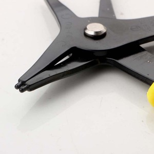 C-Shape Retaining Ring Pliers 14.5 In Metric For Shaft Internal External Use - Product Image 1