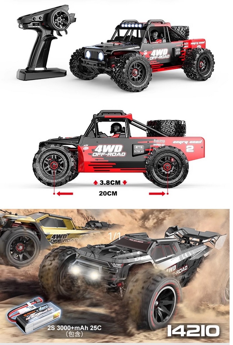 HOSHI MJX 14209 RC Car - High Speed off-Road Racing Truck