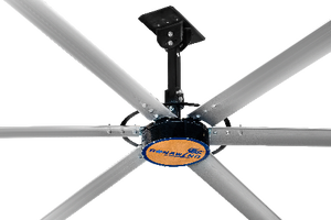 Ventilador Industrial Comercial de 7.3m (24 pies) HVLS, Ventilador de Techo Industrial de Ahorro de Energía con Motor de Accionamiento Directo - Product Image 3