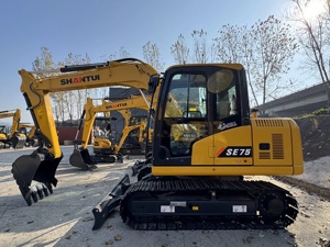 Excavatrice hydraulique de 7,5 tonnes SE75 de haute performance, fournie directement par l'usine, pelle sur chenilles midi fiable, meilleur prix, livraison rapide - Product Image 1