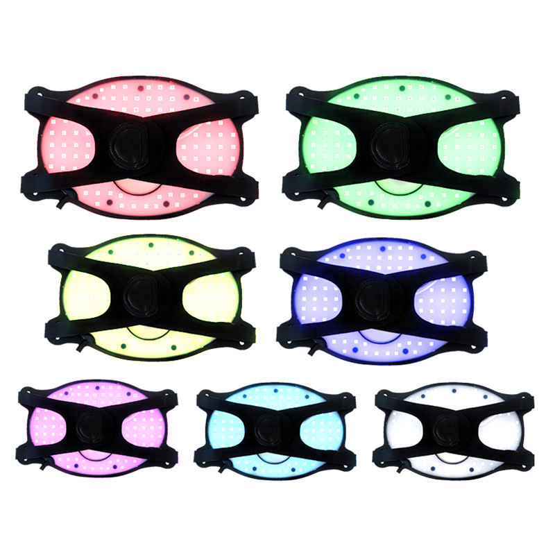 ORANGLES 7 Color Photon LED Light Therapy Mask | Infrared Home Spa Device for Wrinkle Reduction | Hot Sale – orangles Qatar - full product showcase - displaying specifications - Image 5 of 6 | adapts to any space | 7 Color Photon LED Light Therapy Mask | Infrared Home Spa Device for Wrinkle Reduction | Hot Sale – orangles Qatar deal New Jersey | Free Shipping ORANGLES