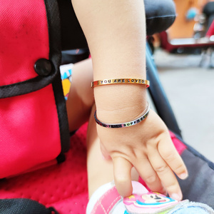 Bracelet personnalisé <span class=keywords><strong>pour</strong></span> enfant, bracelet de baptême avec inscription manuscrite, <span class=keywords><strong>cadeau</strong></span> <span class=keywords><strong>pour</strong></span> baptême, <span class=keywords><strong>pour</strong></span> fille, <span class=keywords><strong>pour</strong></span> enfant de baptême, <span class=keywords><strong>pour</strong></span> marron ou marraine - Product Image 5