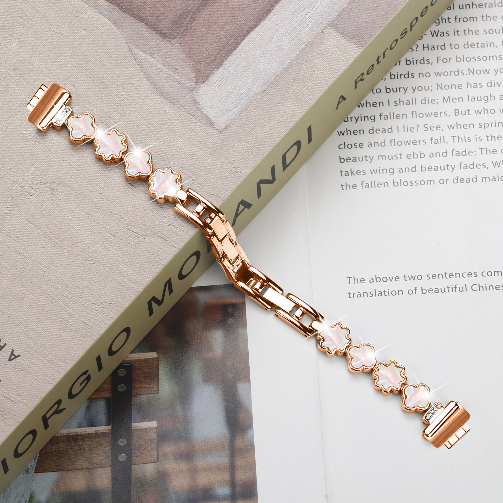 Rose Gold Black Shell