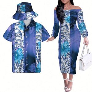 Stile polinesiano coppia <span class=keywords><strong>vestito</strong></span> sublimazione stampa cappelli <span class=keywords><strong>da</strong></span> <span class=keywords><strong>pescatore</strong></span> Samoan tribale autunno Casual abiti <span class=keywords><strong>da</strong></span> ufficio abbinano camicia <span class=keywords><strong>da</strong></span> uomo Oem - Product Image 2