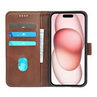 Dompet Kulit Magnetik Berkualitas Tinggi Model Terbaru Khusus, Casing Ponsel dengan Slot Kartu, Penutup PU untuk iPhone 17 16 15 14 13 12 11 Pro