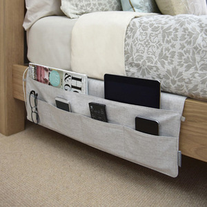 Sofa <b>TV</b> <b>Remote</b> <b>Control</b> Hanging Caddy Couch Storage Organizer Bed Holder Pockets Felt Bedside Storage Bag Pouch - Product Image 2