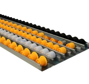 Гравитационный роликовый конвейер мощностью 30 кг, комплект для складских стеллажей - Product Image 2