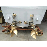 Hélice marine haute performance à entraînement moteur interne, type SDS, à pas fixe/à pas variable, pour bateaux à coques planantes, marque CE