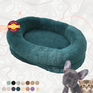 <span class=keywords><strong>Cama</strong></span> calmante de lujo para perros pequeños y gatos, un abrazo autocalentador para aliviar la ansiedad - Product Image 1