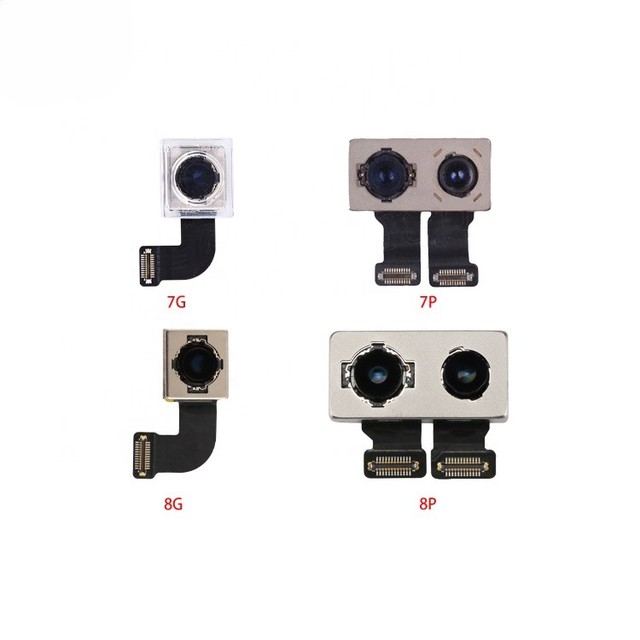 OEM New Main Rear Back Camera for 7 8 Plus Big Camera Flex Cable Bar Design