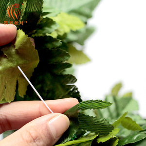 JingRui - Guirnalda de Hojas de Helecho Artificiales de Tela Realista de 100 cm, para Mujer, Estilo Hawaiano, para Interiores y Exteriores, para Todas las Estaciones, Venta Directa de Fábrica - Product Image 5