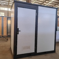 Salle de bains mobile préfabriquée au design moderne pour l'extérieur, usage public, toilettes portables en panneau sandwich, innovation chinoise