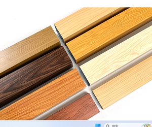 Plafon Baffle Persegi Panjang dari Paduan Aluminium Tahan Api, Warna Kustom, Ramah Lingkungan, Anti Lembab, Desain Artistik - Product Image 4