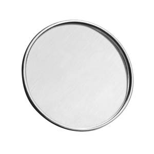 Broche Redondo Infantil de 33/30 mm, Aleación Metálica Plateada con Perla y Diamante, para Regalos, Fiestas, Bodas y Compromisos - Product Image 2